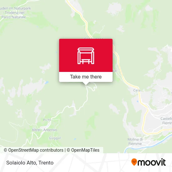 Solaiolo Alto map