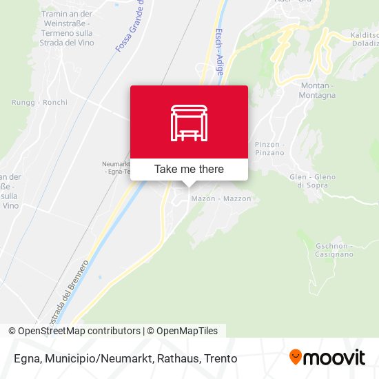 Egna, Municipio / Neumarkt, Rathaus map