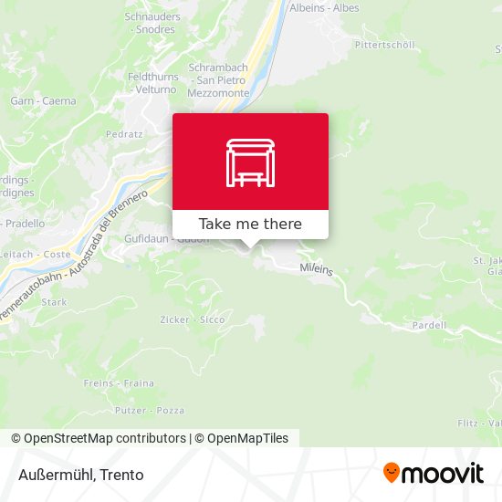 Außermühl map