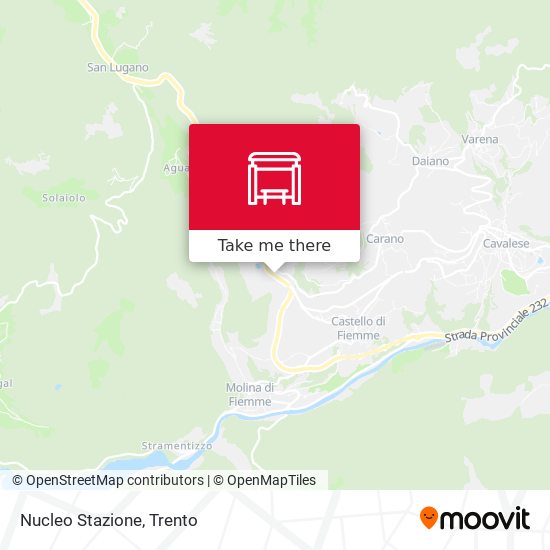 Nucleo Stazione map