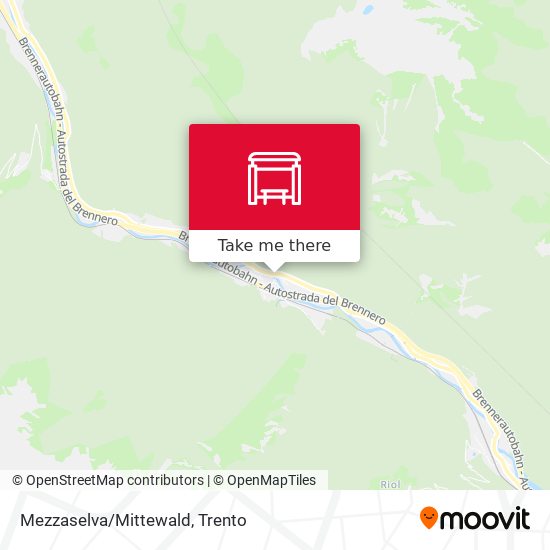 Mezzaselva/Mittewald map