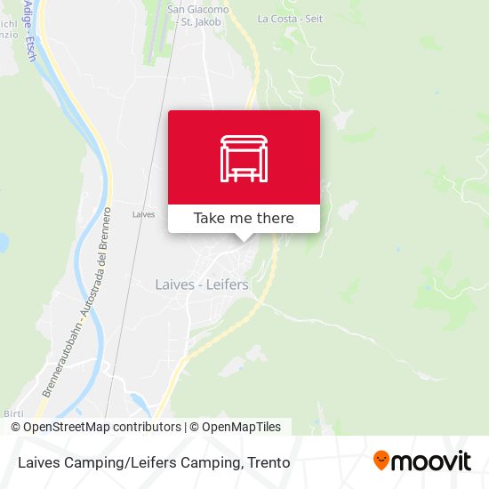 Laives Camping/Leifers Camping map