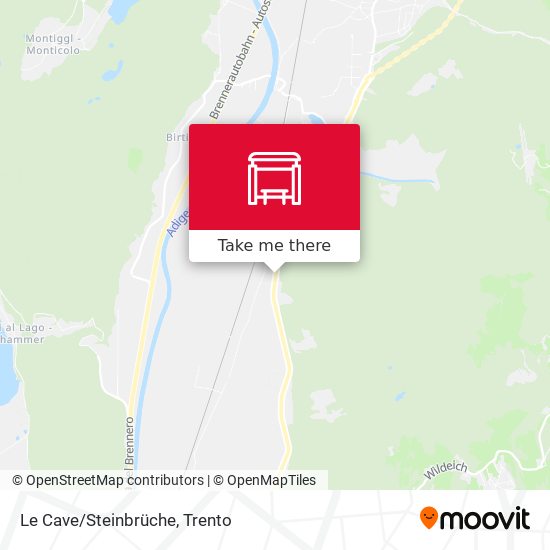 Le Cave/Steinbrüche map