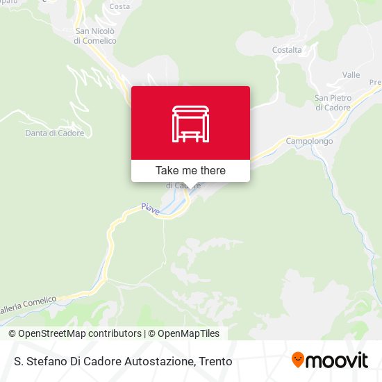 S. Stefano Di Cadore Autostazione map