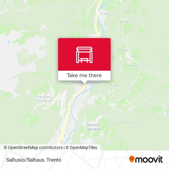 Saltusio/Saltaus map