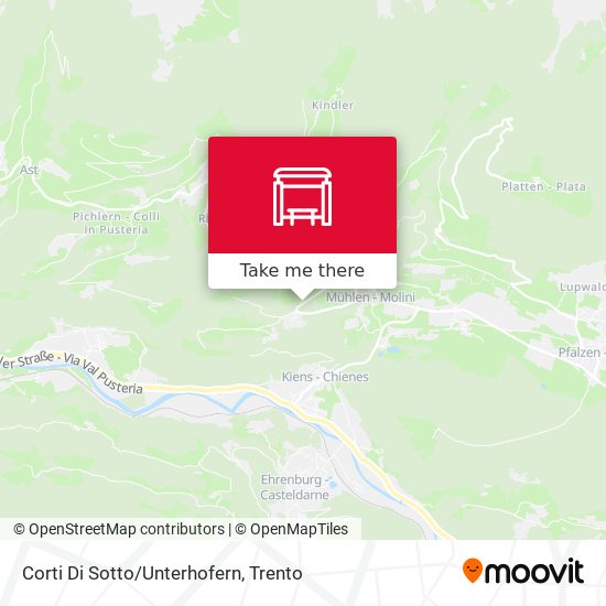 Corti Di Sotto/Unterhofern map