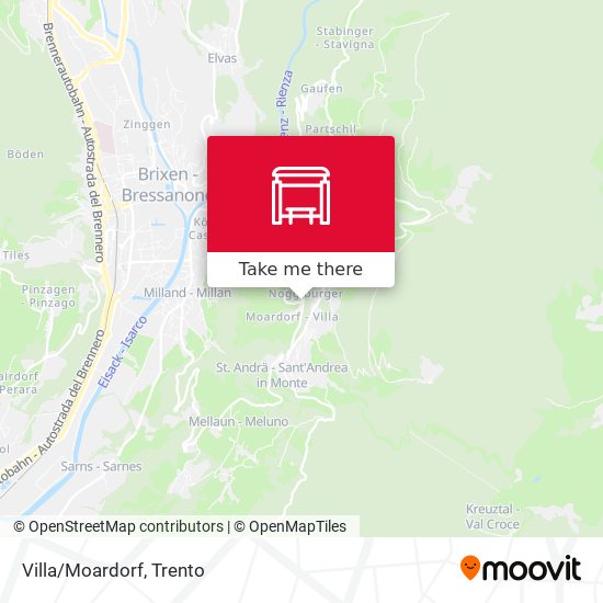 Villa/Moardorf map