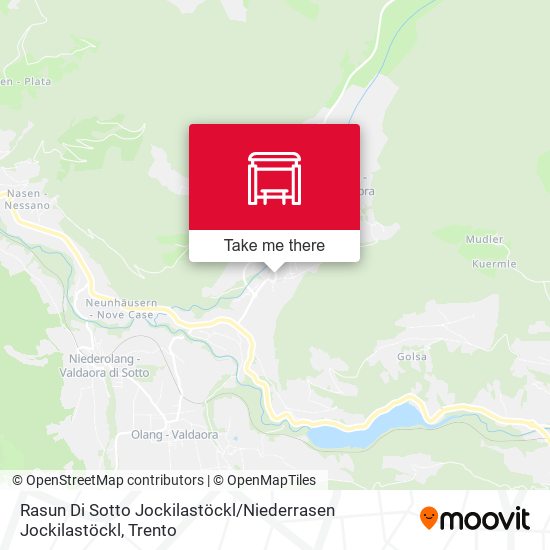 Rasun Di Sotto Jockilastöckl / Niederrasen Jockilastöckl map