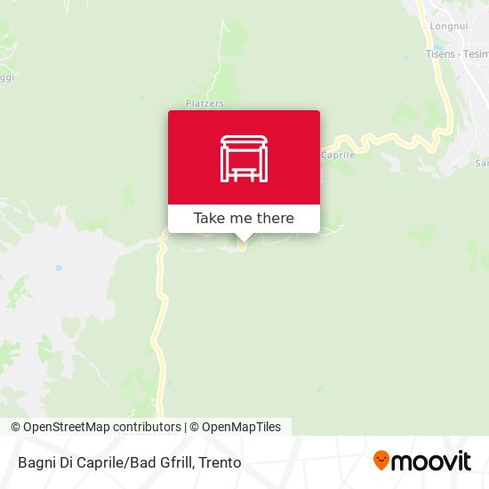 Bagni Di Caprile/Bad Gfrill map