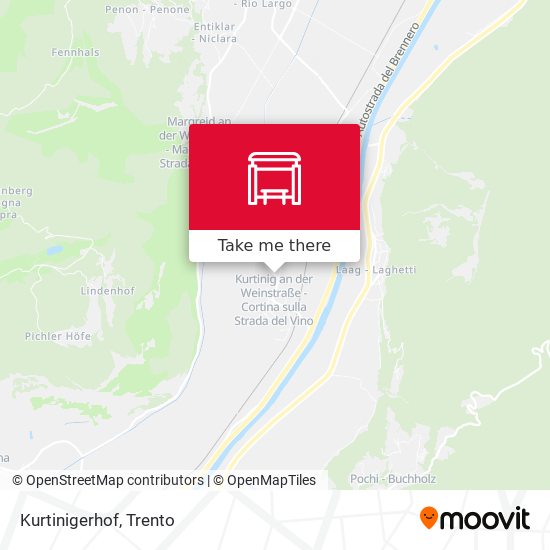 Kurtinigerhof map