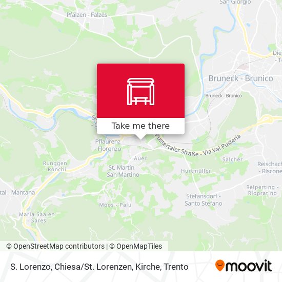 S. Lorenzo, Chiesa / St. Lorenzen, Kirche map