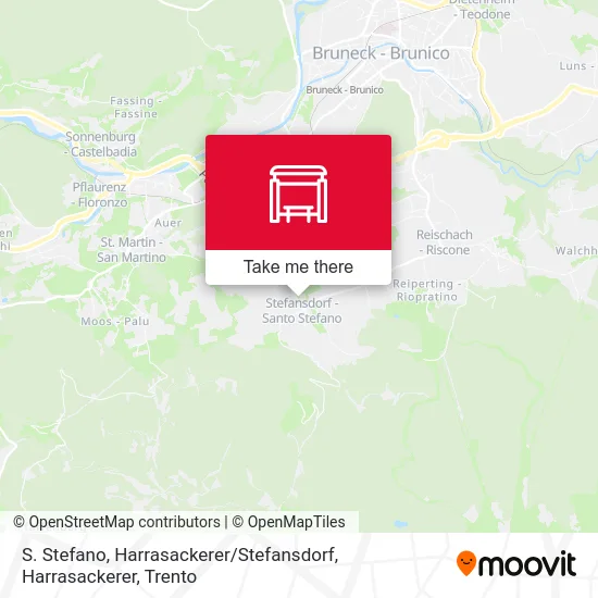 St. Stefano, Harrasackerer map