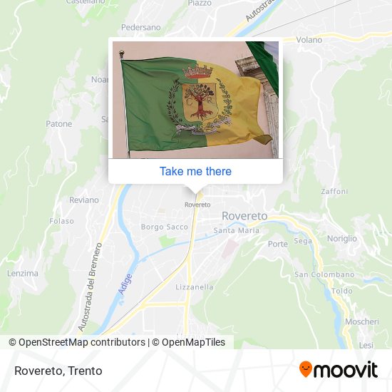 Rovereto map