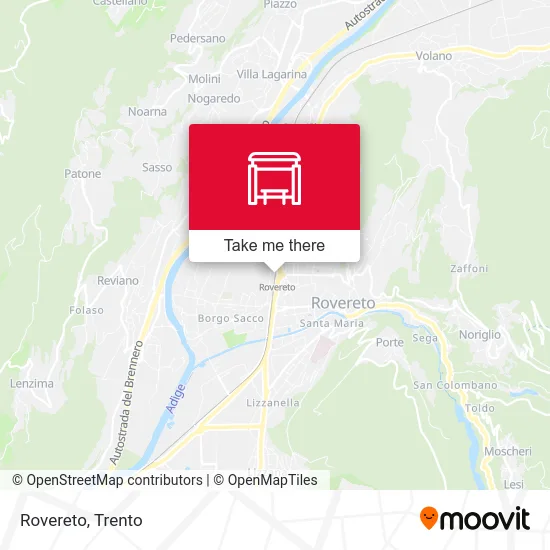Rovereto map