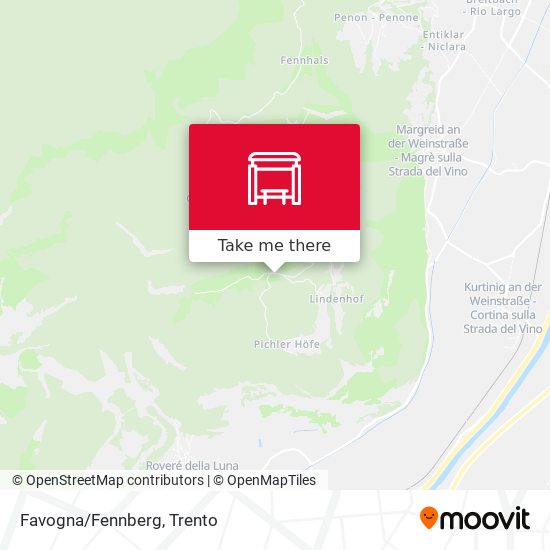 Favogna/Fennberg map