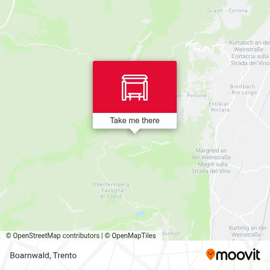 Boarnwald map