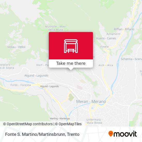 Fonte S. Martino/Martinsbrunn map