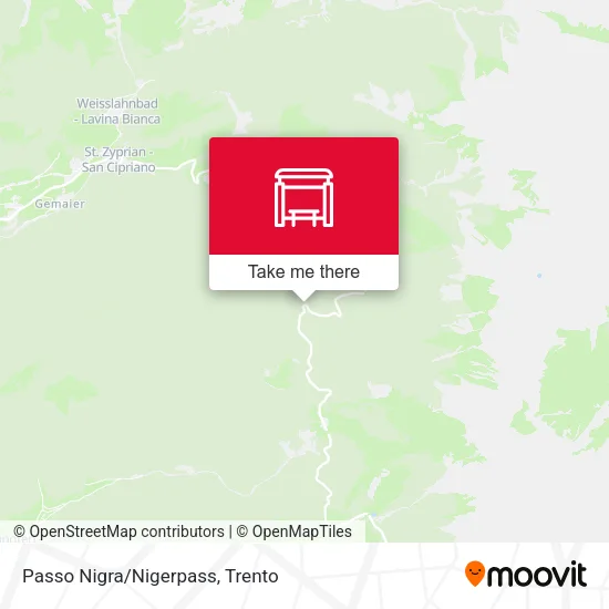 Passo Nigra/Nigerpass map