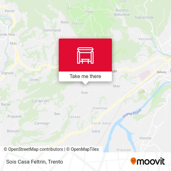 Sois Casa Feltrin map