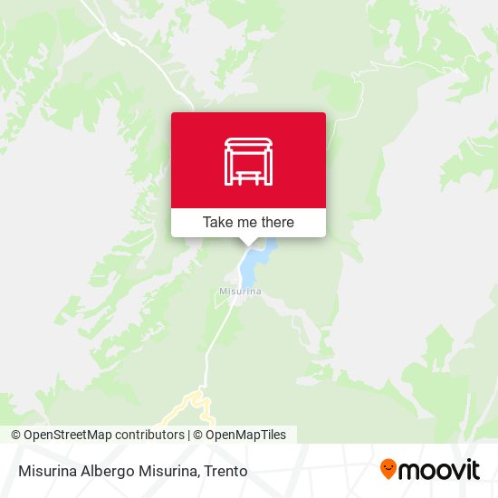 Misurina Albergo Misurina map