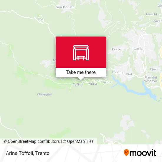 Arina Toffoli map