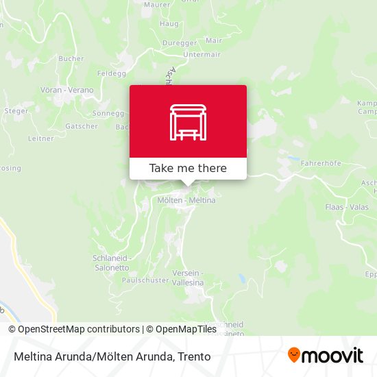 Meltina Arunda/Mölten Arunda map