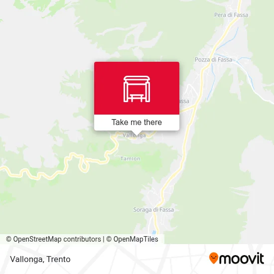 Vallonga map