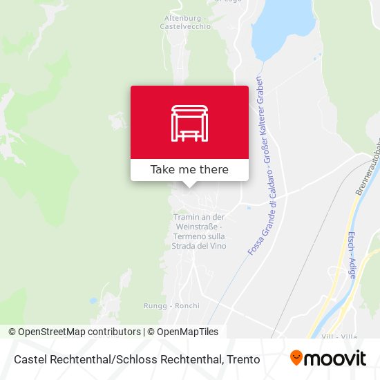 Castel Rechtenthal / Schloss Rechtenthal map