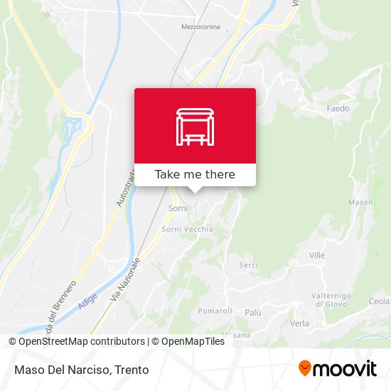 Maso Del Narciso map