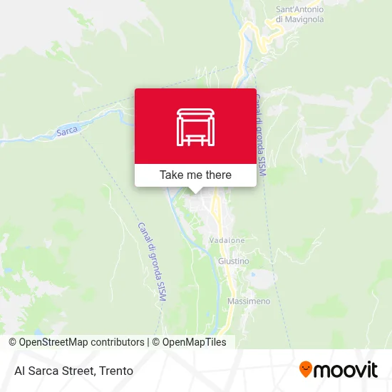 Al Sarca Street map