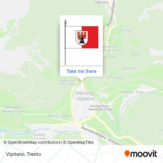 Vipiteno map