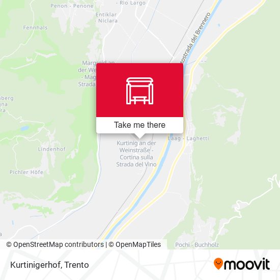 Kurtinigerhof map