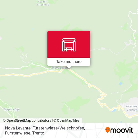 Nova Levante, Fürstenwiese / Welschnofen, Fürstenwiese map