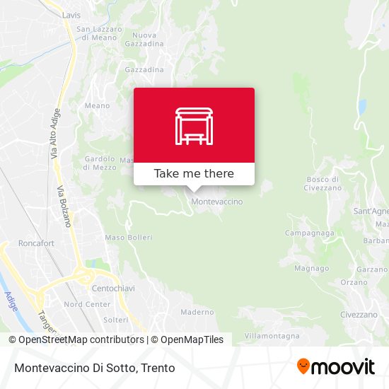 Montevaccino Di Sotto map