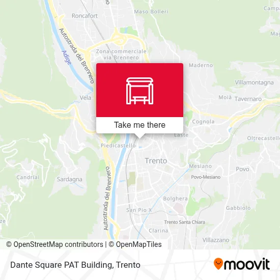 Dante Square PAT Building map