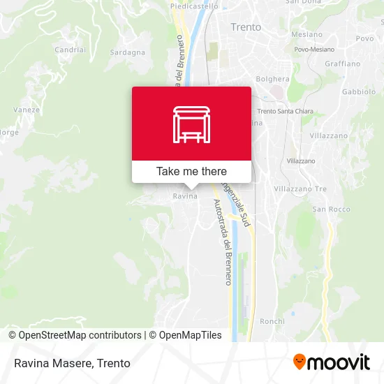 Ravina Masere map