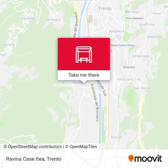 Ravina Itea Houses map