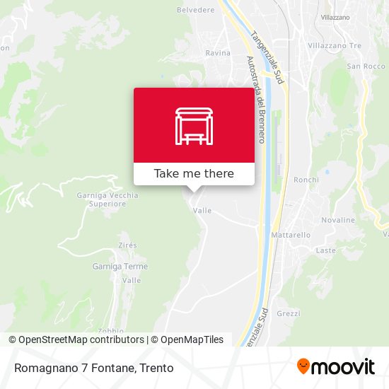Romagnano 7 Fontane map