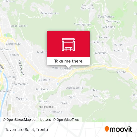 Tavernaro Salet map