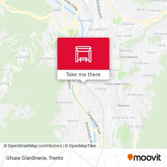 Ghiaie Giardinerie map