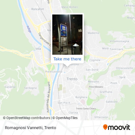 Romagnosi Vannetti map