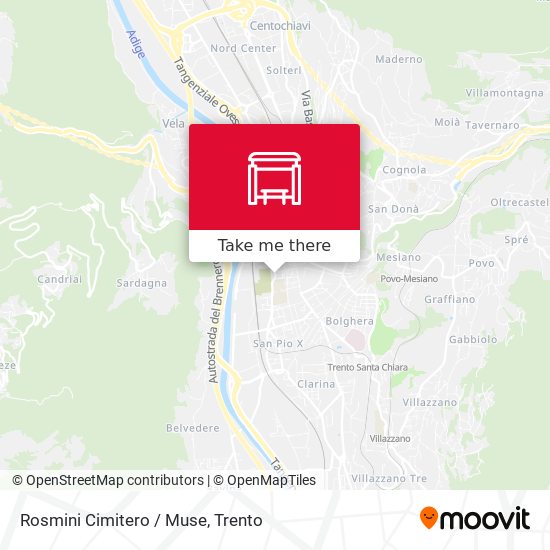 Rosmini Cimitero / Muse map