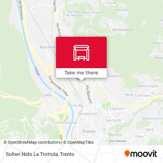 Solteri Nido La Trottola map