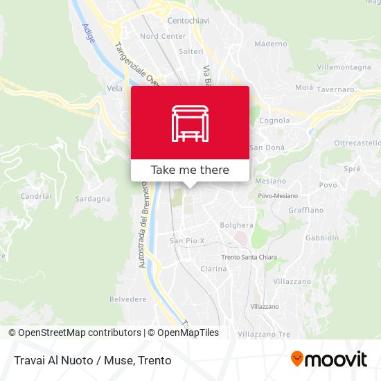 Travai Al Nuoto / Muse map