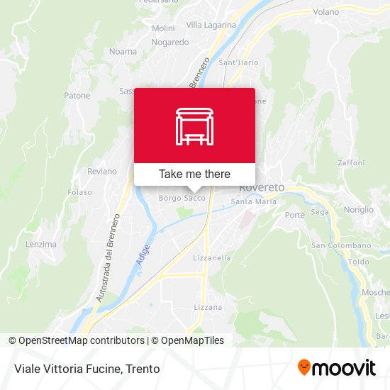 Viale Vittoria Fucine map