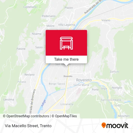 Via Macello Street map