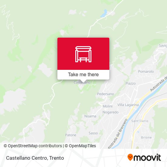 Castellano Centro map