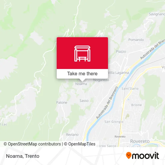 Noarna map
