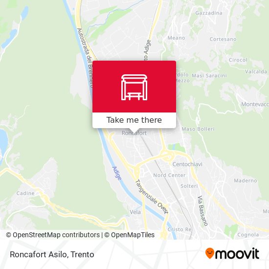 Roncafort Asilo map