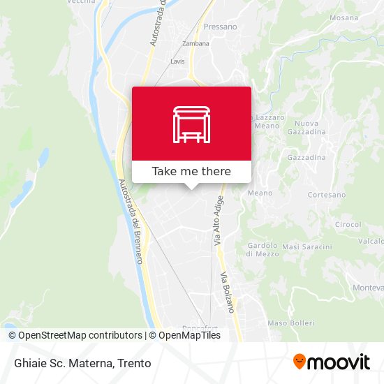 Ghiaie Sc. Materna map